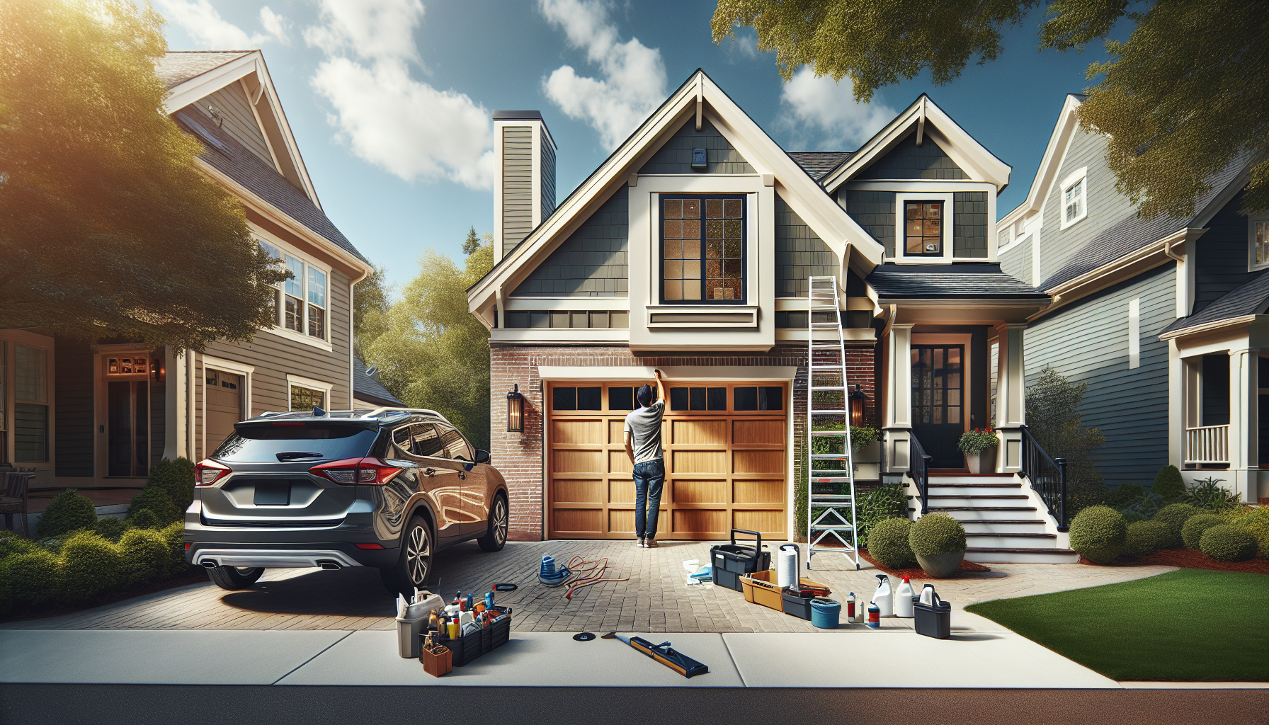 How to Fix a Noisy Garage Door in Princeton
