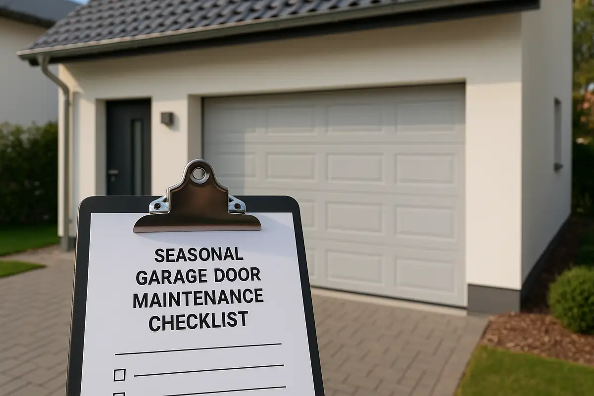 Seasonal Garage Door Maintenance Checklist: Ensure Smooth Operation in Princeton, NJ