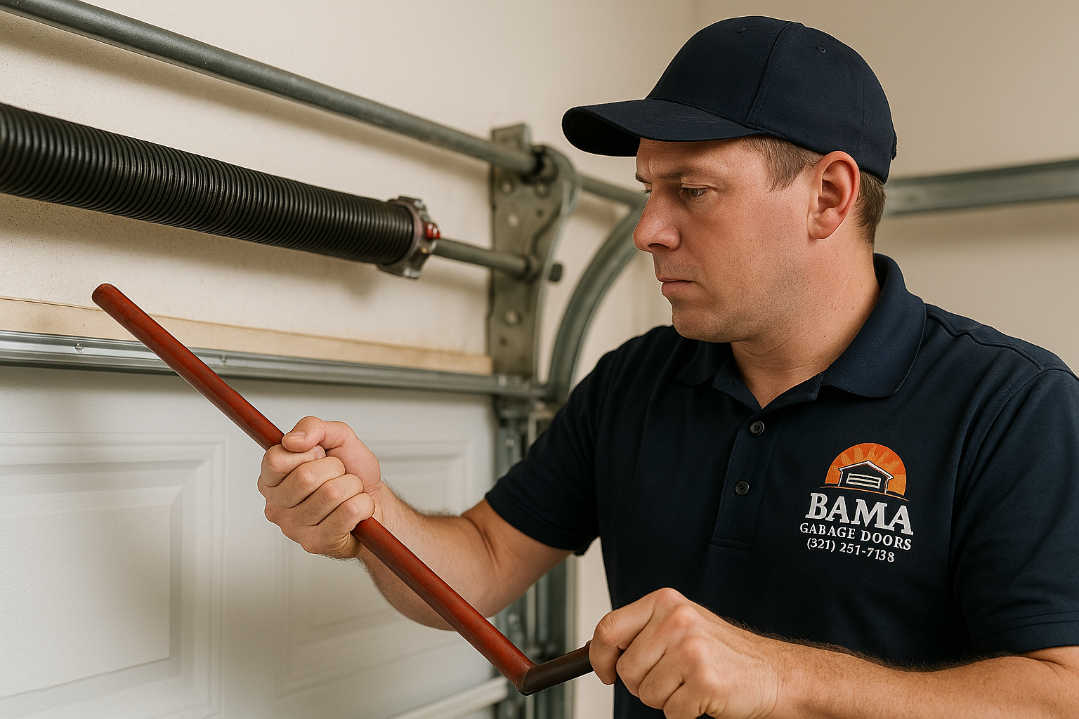 Garage Door Spring Repair in Princeton