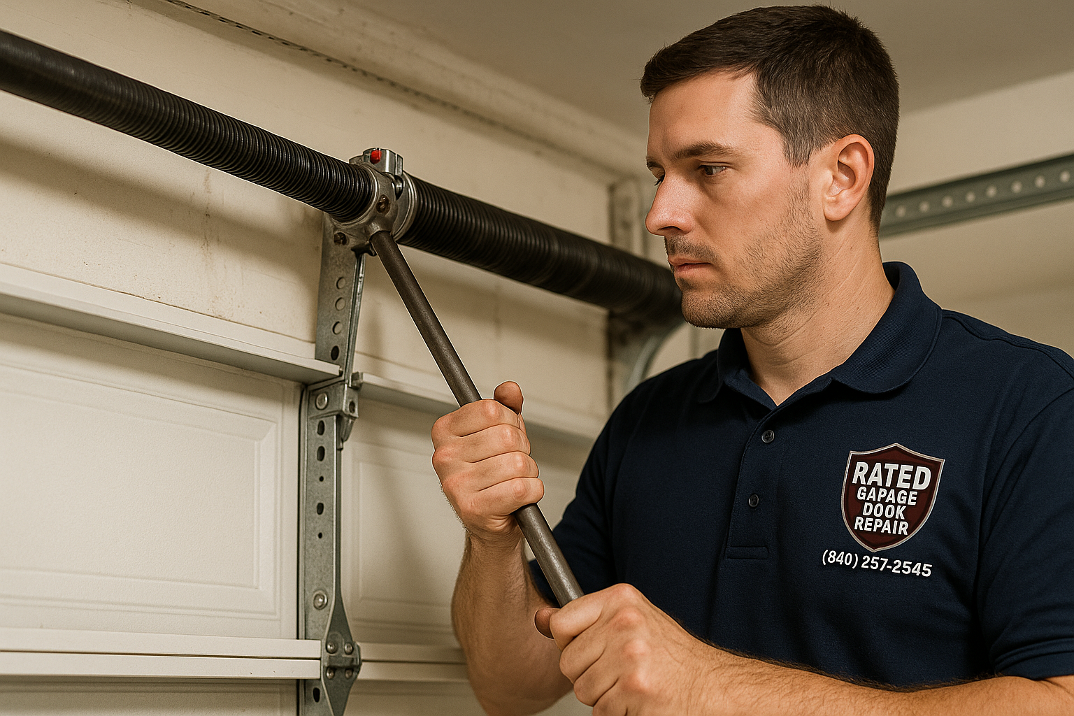 Garage Door Spring Repair in Princeton