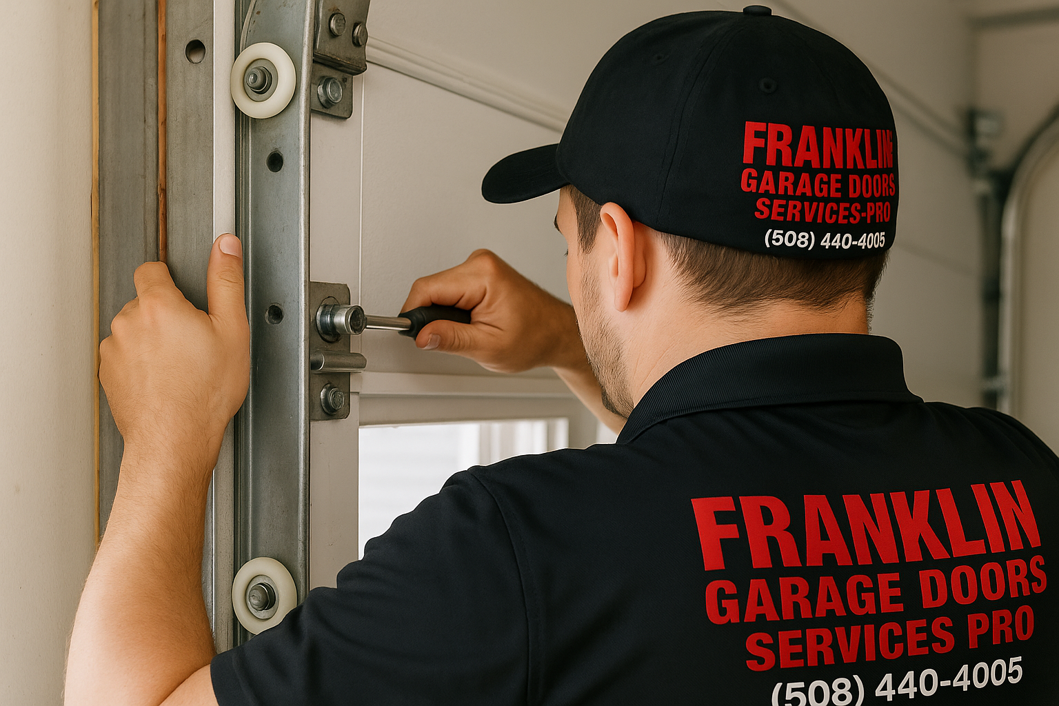 Garage Door Track Repair
